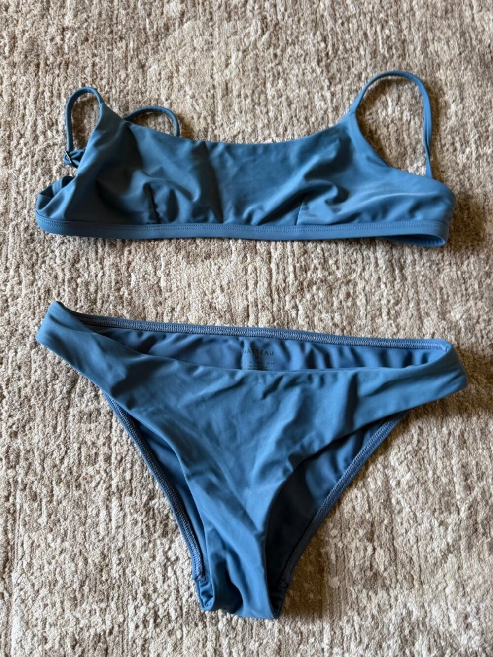 Matteau Slate Blue Bikini Set - Top 3 / Bottom 4